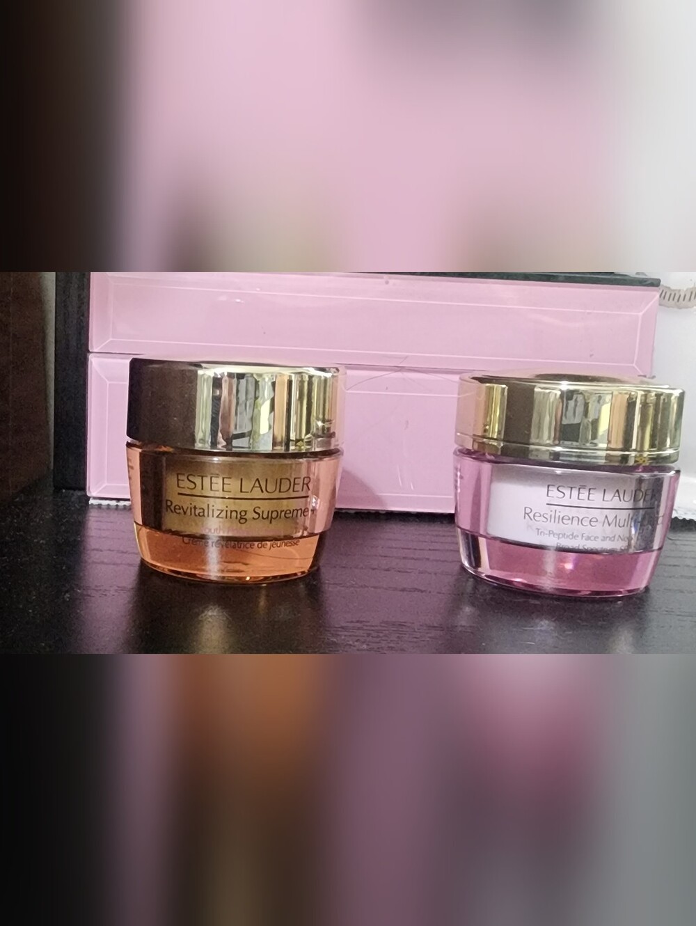 Estee Lauder Revitalizing Supreme+ Cream - Gold and Pink Accents
